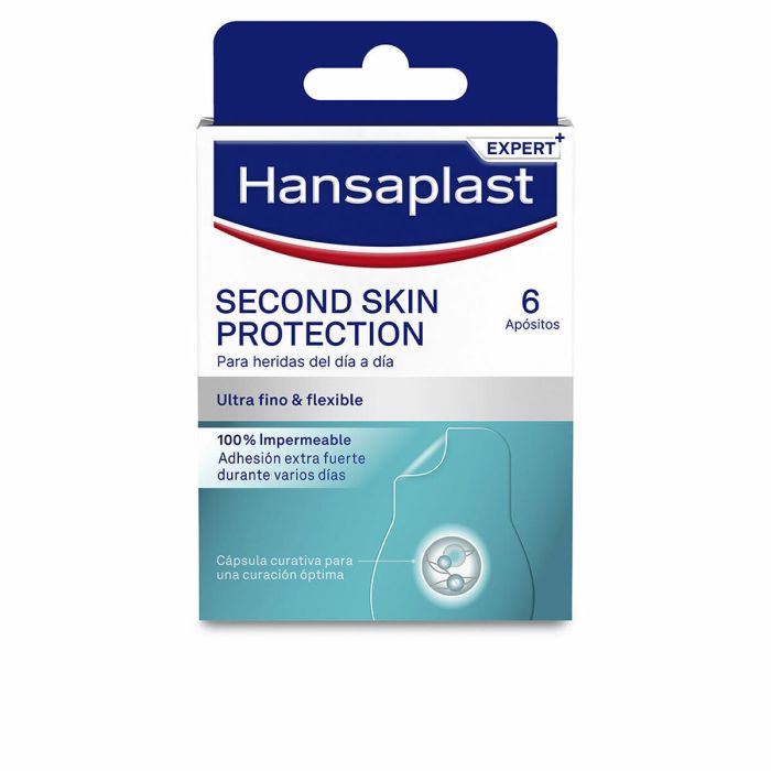 Pansements Stréilisés Hansaplast SECOND SKIN PROTECTION 6 Unités