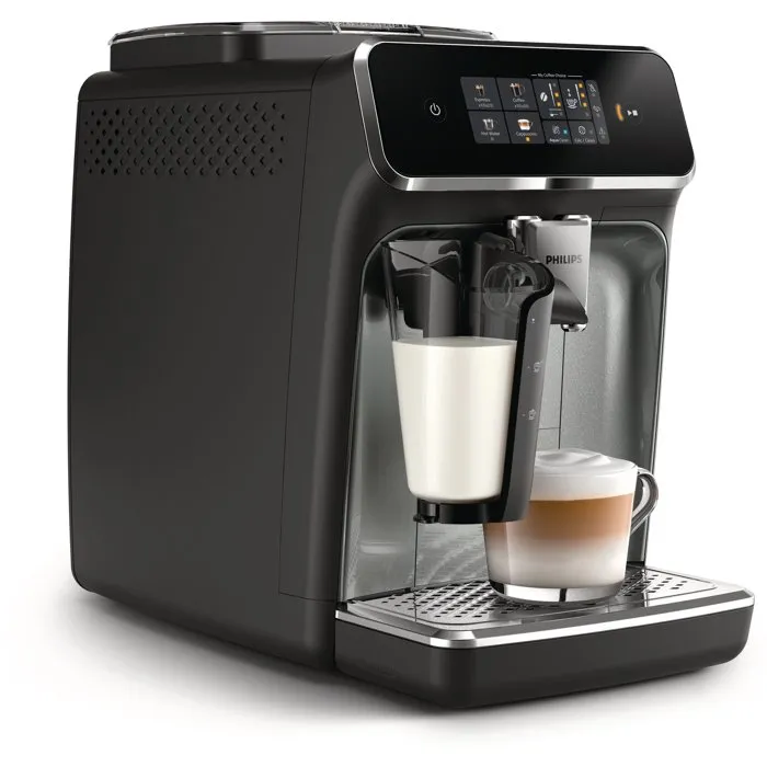 Philips EP2339/40 - Machine à café expresso automatique avec broyeur céramique - LatteGo - 4 recettes - Série 2300 - Noir