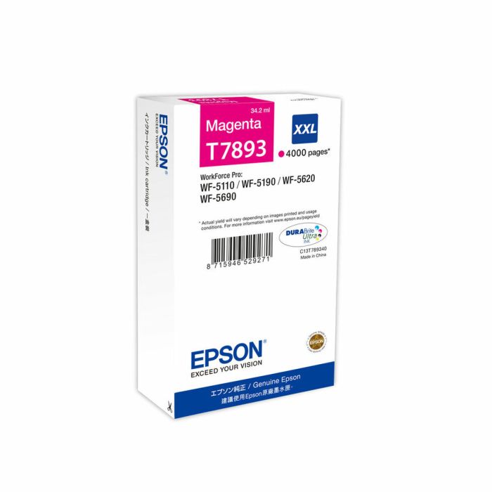 Cartouche d'encre originale Epson T789340 Magenta 1 Cartouche d'encre originale Epson T789340 Magenta 1