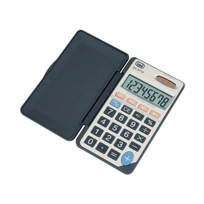Calculatrice Trevi EC 3718 Gris 1