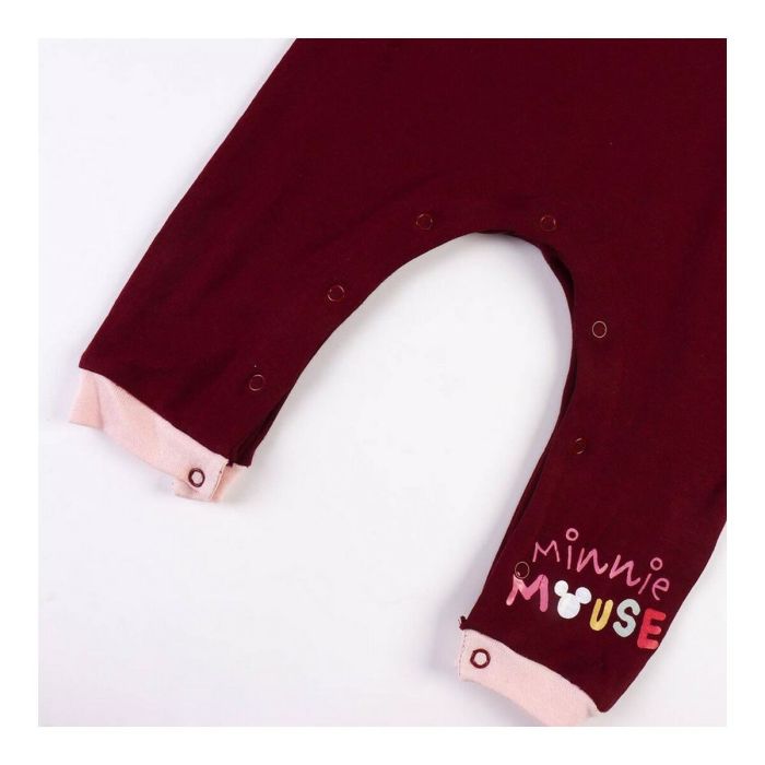 Barboteuse à Manches Longues pour Bébé Minnie Mouse Bordeaux 5 Barboteuse à Manches Longues pour Bébé Minnie Mouse Bordeaux 5