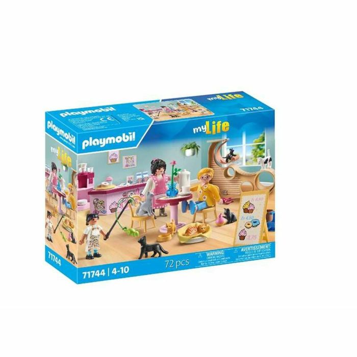 Playmobil Bar pour chats avec 6 chats et personnages - Réf. PL71744