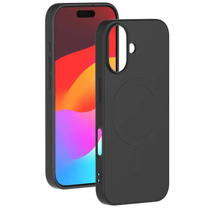 BBC Coque MagSafe en silicone pour iPhone 17 Noir - Protection élégante et compatible MagSafe BBC Coque MagSafe en silicone pour iPhone 17 Noir - Protection élégante et compatible MagSafe