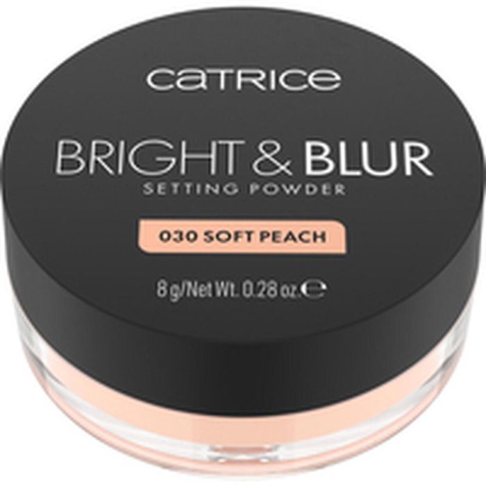 Poudres Fixation de Maquillage Catrice BRIGHT & BLUR Nº 030-Soft Peach 8 g 9