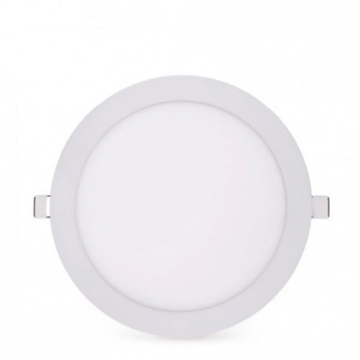 Plaque LED Circulaire 12W 860Lm 4200K Blanc Naturel Ultra Mince 18mm 96Lm/W IP25 Aluminium Driver Inclus GR-RDP09-12W-W-EP02 3