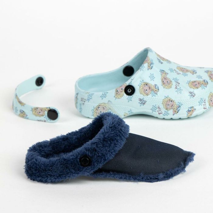 Chaussons Frozen Bleu clair 2 Chaussons Frozen Bleu clair 2