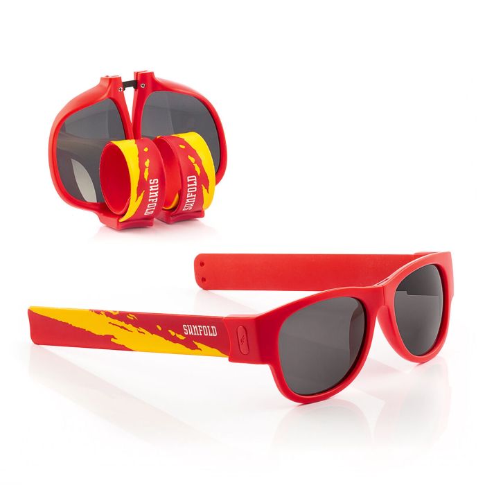 Lunettes de Soleil Enveloppantes Sunfold Spain Red 5