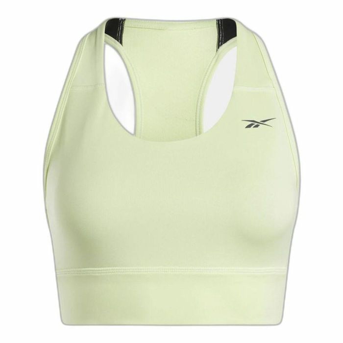 Soutien-gorge de Sport Reebok Identity Train Vert citron 0 Soutien-gorge de Sport Reebok Identity Train Vert citron 0
