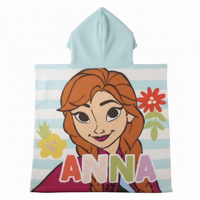 Serviette poncho avec capuche Frozen 55 x 77 cm 3 Serviette poncho avec capuche Frozen 55 x 77 cm 3