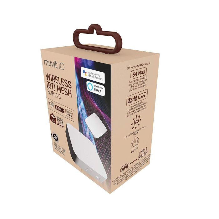 Point d'Accès muvit iO Wireless Mesh Hub Blanc 1 Point d'Accès muvit iO Wireless Mesh Hub Blanc 1