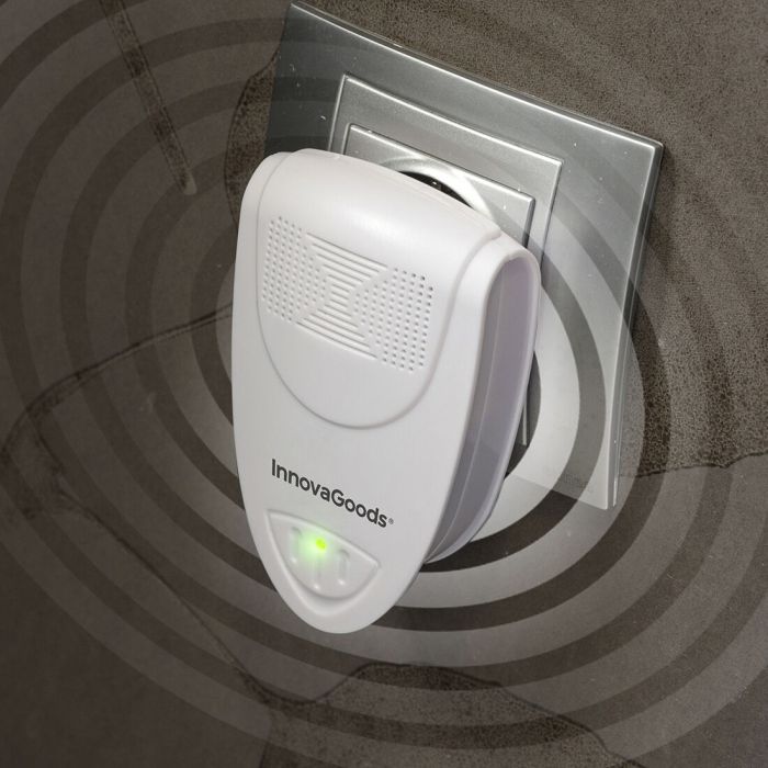 Répulsif Ultrasons d'insectes et de Rongeurs Mini InnovaGoods