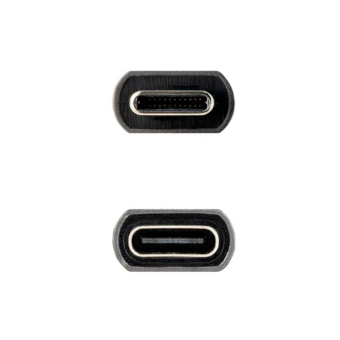 Câble Rallonge à USB-C NANOCABLE 10.01.4400 Noir 50 cm (1 Unité) 3