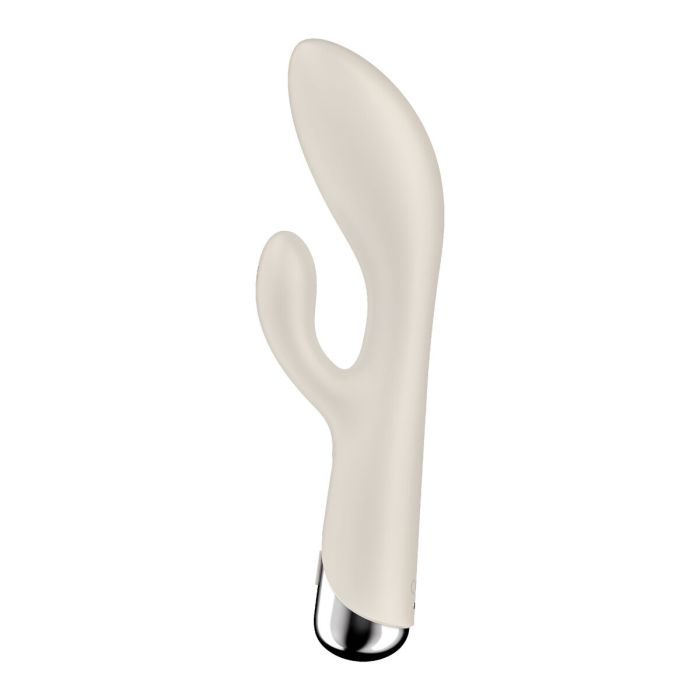 Vibration de Stimulation Double Satisfyer Spinning Rabbit 1 Blanc 6 Vibration de Stimulation Double Satisfyer Spinning Rabbit 1 Blanc 6