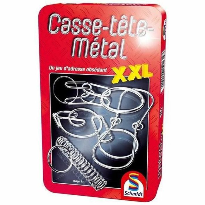 Jeu de société Schmidt Spiele Casse-téte -metal XXL (FR) 0 Jeu de société Schmidt Spiele Casse-téte -metal XXL (FR) 0