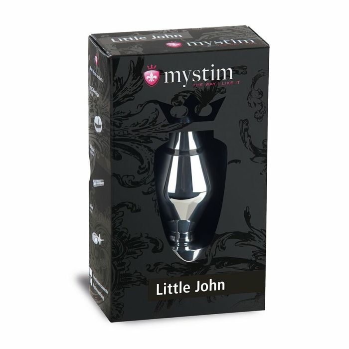 Plug Anal Mystim Little John métallique 10 Plug Anal Mystim Little John métallique 10