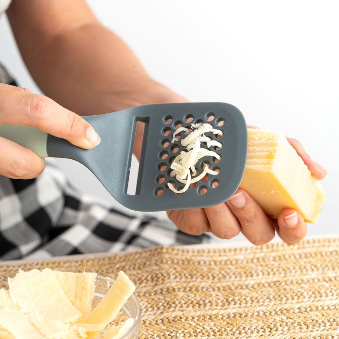 Râpe multi-usages Quid Ozon Vert Plastique 23 cm (12 Unités) 1 Râpe multi-usages Quid Ozon Vert Plastique 23 cm (12 Unités) 1