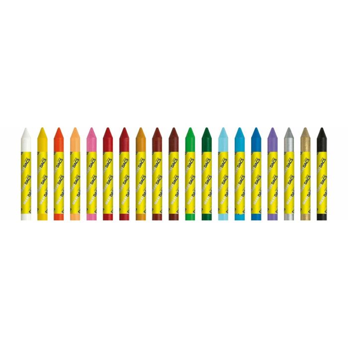 Crayons gras de couleur Alpino Maxidacs Multicouleur 1