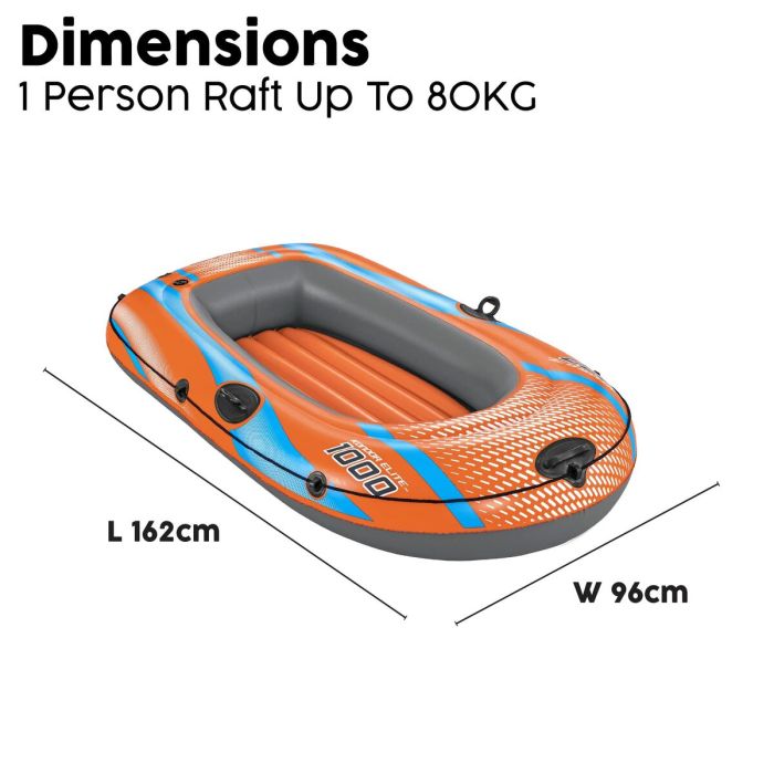 Bestway Bateau Kondor Elite 1000 162x96x29 cm Loisirs 61135 4