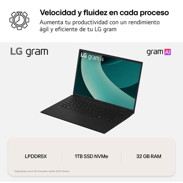 Ordinateur Portable LG 14ZD90T-G.AX88B Ordinateur Portable LG 14ZD90T-G.AX88B