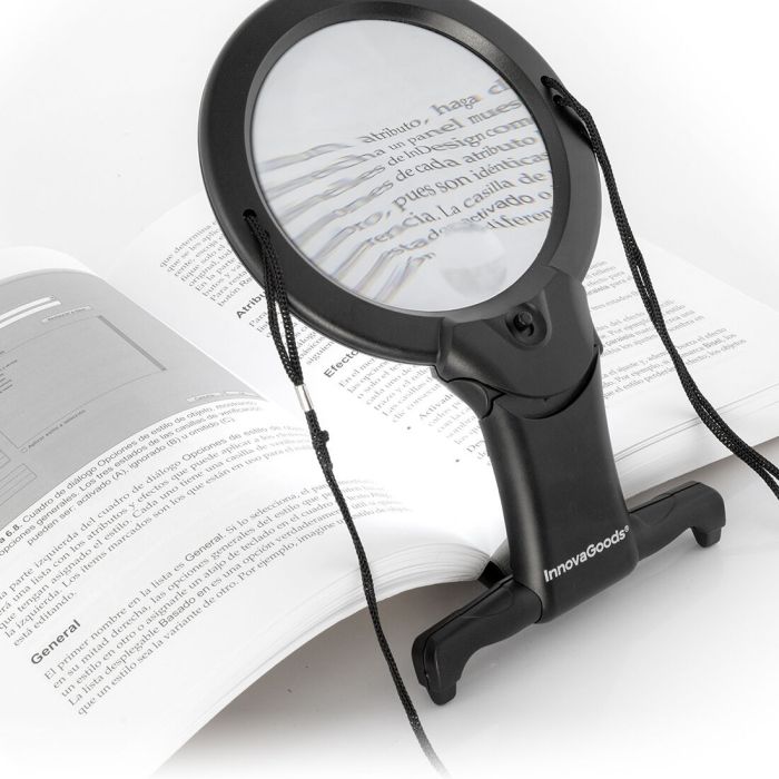 Loupe Mains Libres avec Voyant LED Zooled InnovaGoods 5