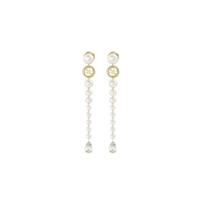 Boucles d´oreilles Femme Guess JUBE05578JWYGT-U Blanc Doré