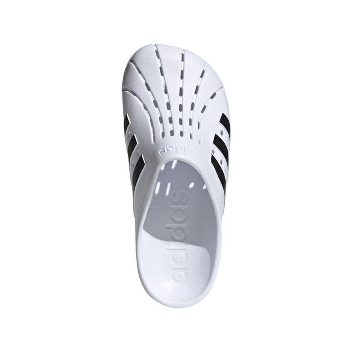 Sabots Adidas Adilette Blanc Adultes 5-6 Ans 7