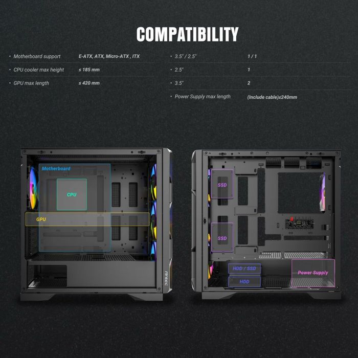 Écran Antec 0-761345-10240-7 3