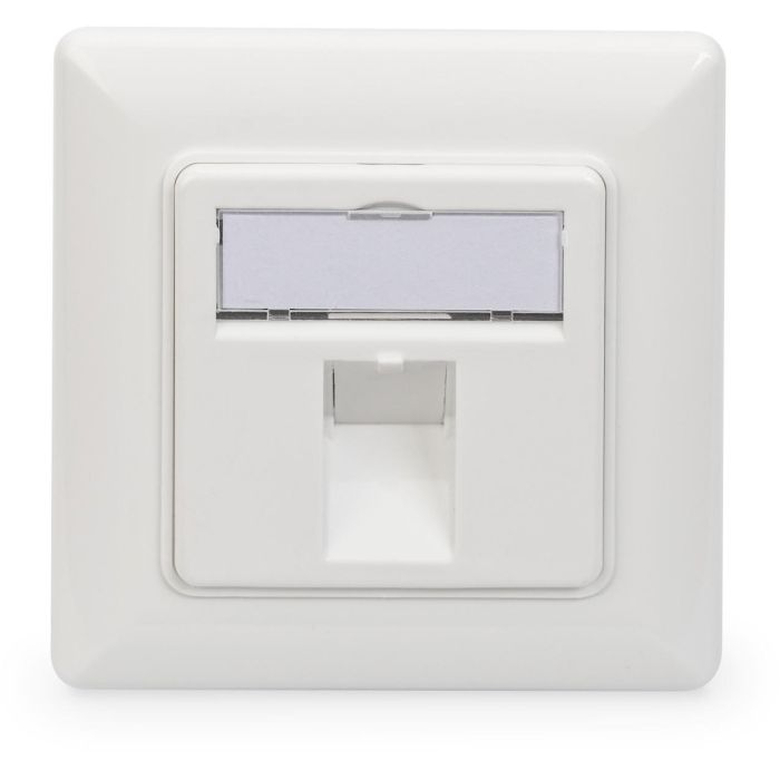 DIGITUS Leerdose Keystone Module.1xRahmen 80x80mm+Zentralp. 2