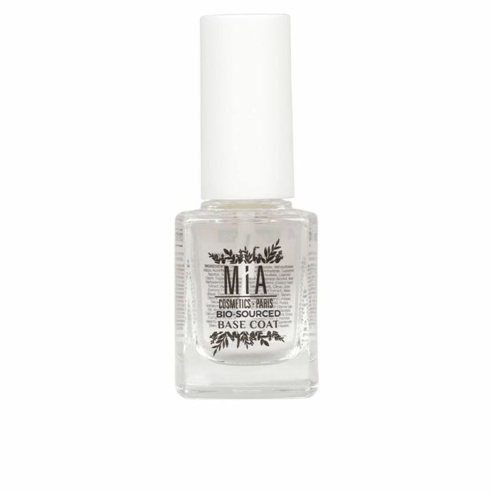 Mia Cosmetics Paris Base Coat BIO-SOURCED 11 ml vernis naturel longue tenue