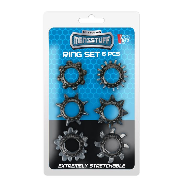 Anneau Pénis Dream Toys MenzStuff Noir 1 Anneau Pénis Dream Toys MenzStuff Noir 1