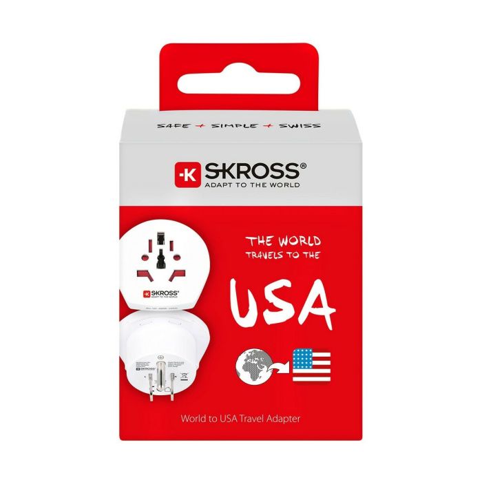 Adaptateur de courant Skross 1.500221-E États-Unis International 1 Adaptateur de courant Skross 1.500221-E États-Unis International 1