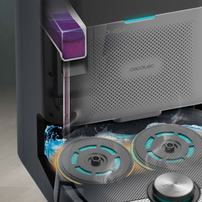 Robot Aspirateur et Serpillière Cecotec Conga 20090 ProAI InfinitySoap Cut&Spa 5200 mAh 10