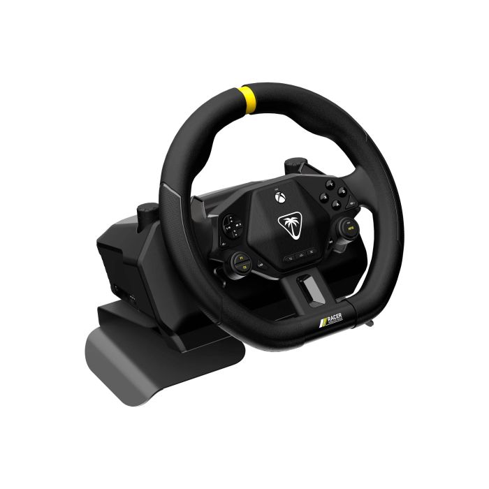 Turtle Beach Racer TBR-2102-05 - Volant de course sans fil officiel pour Xbox et PC - Noir - Autonomie 30h - Bluetooth 2,4 GHz