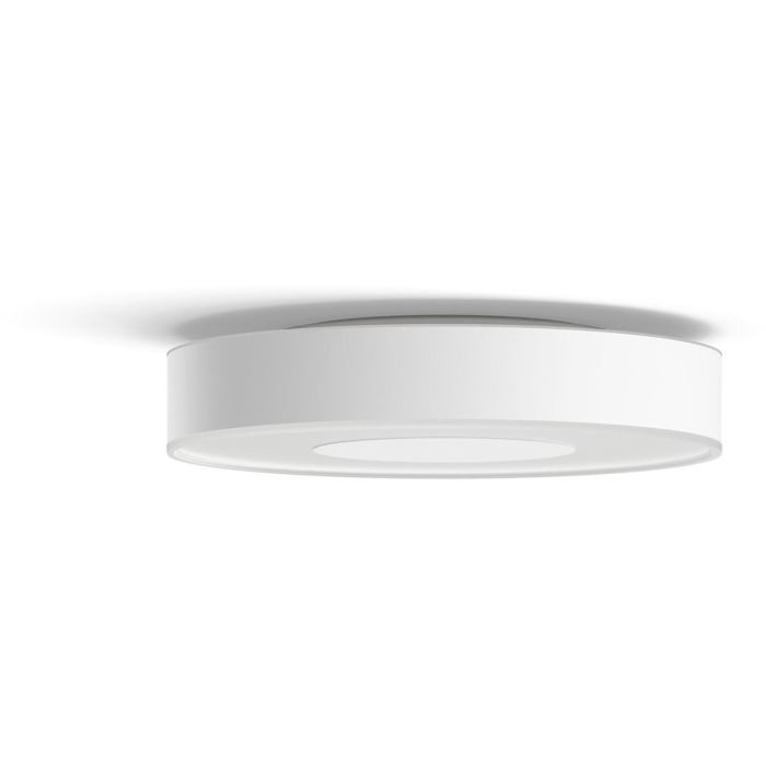 Philips Hue White and Color ambiance Plafonnier intelligent Infuse M, Bluetooth, blanc, 2350 lm, éclairage LED moderne pour salon/chambre