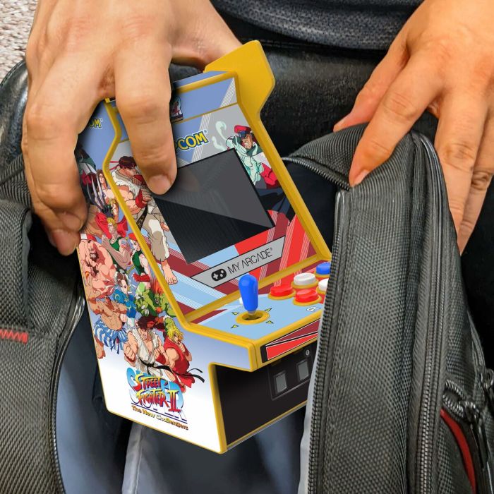 Console de Jeu Portable My Arcade Micro Player PRO - Super Street Fighter II Retro Games 2