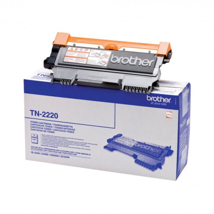 Brother Toner TN-2220 Noir Rendement Élevé Jusqu'à 2600 Pages