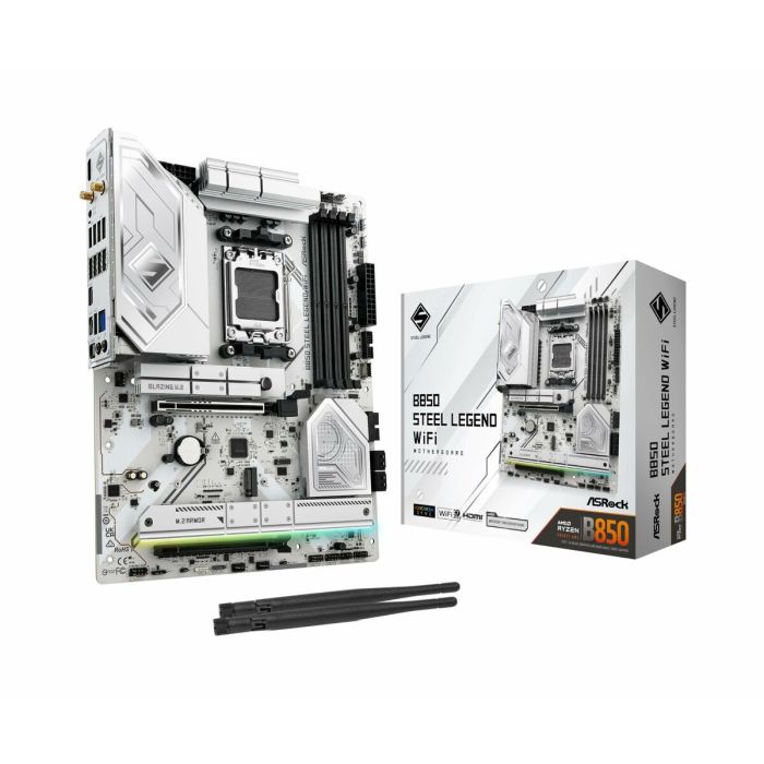 Carte Mère ASRock 90-MXBQS-A0UAYZ AMD AM5 AMD 7 Carte Mère ASRock 90-MXBQS-A0UAYZ AMD AM5 AMD 7