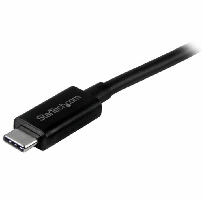 Câble USB C Startech USB31CC1M Noir 1 m 1 Câble USB C Startech USB31CC1M Noir 1 m 1
