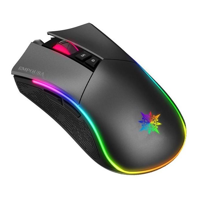 INCA Gaming Maus IMG-GT19 4800 DPI. RGB. 7 Tasten. USB. SW retail 1