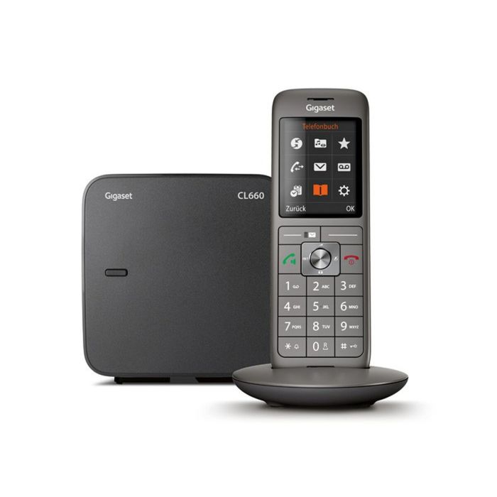 Téléphone Sans Fil Gigaset CL660A Duo Gris Anthracite 1