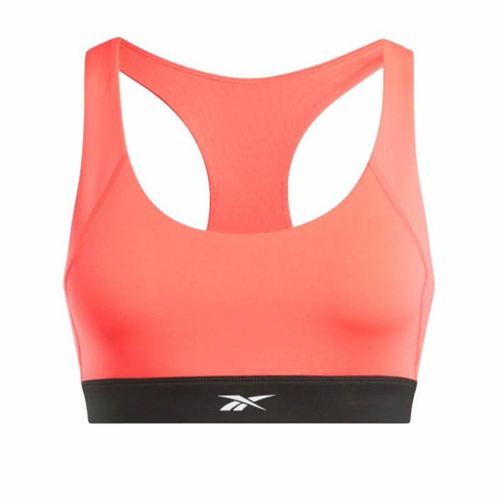 Soutien-gorge de Sport Reebok Train Race Corail 0 Soutien-gorge de Sport Reebok Train Race Corail 0