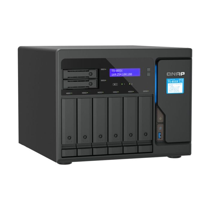 Stockage réseau Qnap TS-855X-8G Noir 0 Stockage réseau Qnap TS-855X-8G Noir 0