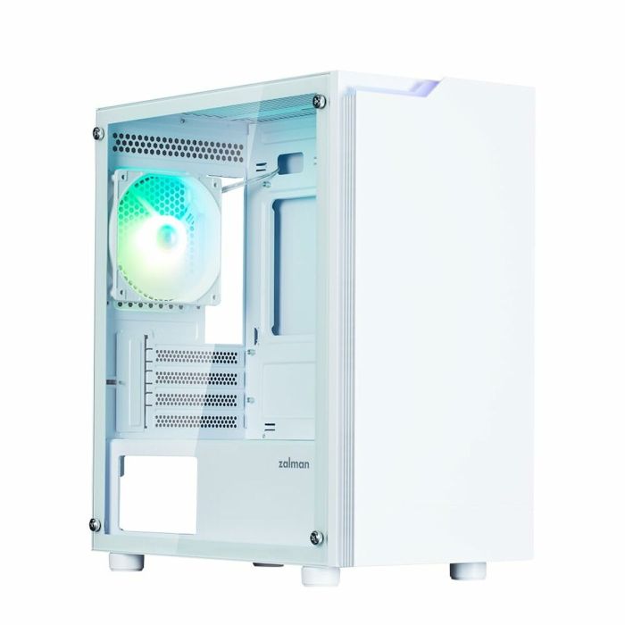 Boîtier ATX semi-tour Zalman T4 PLUS Blanc