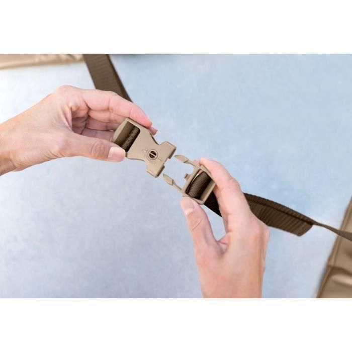 Couverture Thermique - INTEX - PureSpa Rond - 4 places - Evite la déperdition de chaleur 3