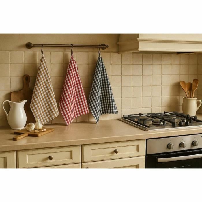 Ensemble de Chiffons HOME LINGE PASSION Multicouleur 6 Pièces 1