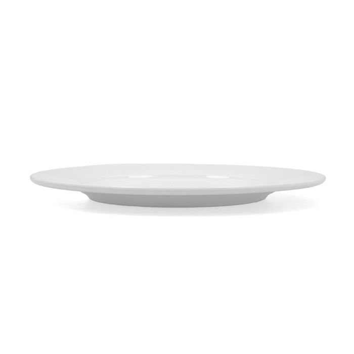 Plato Llano Porcelana Glacial Ala Ancha Bidasoa 27 cm 1