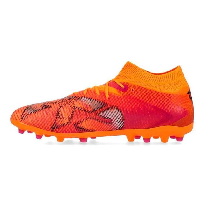 Chaussures de Football pour Adultes Puma Future 8 Pro Mg Heat Fire Orange M 3 Chaussures de Football pour Adultes Puma Future 8 Pro Mg Heat Fire Orange M 3