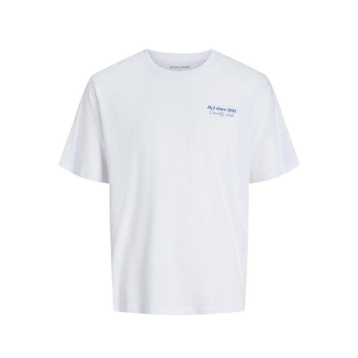 T-shirt à manches courtes homme Jack & Jones Jjninety Ss Crew Blanc 12 ans