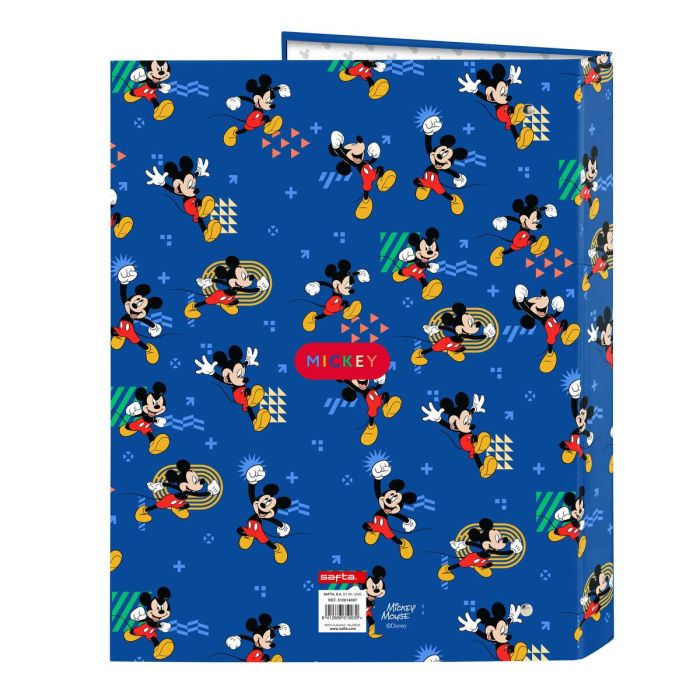 Reliure à anneaux Mickey Mouse Clubhouse Today Bleu A4 26.5 x 33 x 4 cm 1