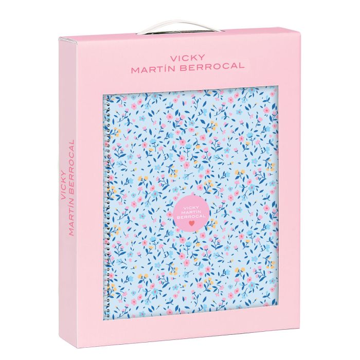 Coffret cadeau Vicky Martín Berrocal Paraíso Bleu Rose 2 Pièces 0 Coffret cadeau Vicky Martín Berrocal Paraíso Bleu Rose 2 Pièces 0